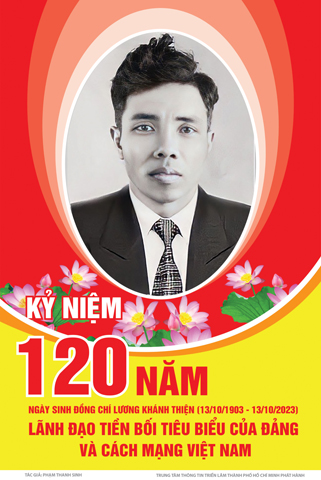 Kỷ niệm 120 năm Ngày sinh đồng chí Lương Khánh Thiện (13/10/1903 – 13/10/2023)