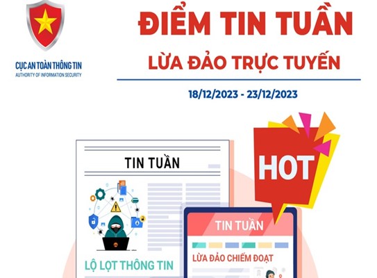 Cục An toàn thông tin cảnh báo các chiêu trò lừa đảo trên không gian mạng