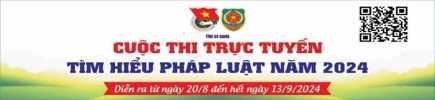 Cuộc thi trực tuyến Tìm hiểu pháp luật năm 2024