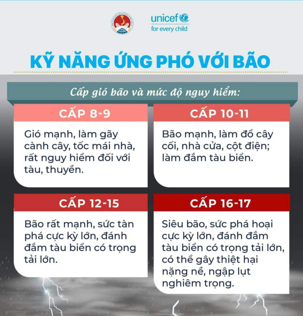 Kỹ năng ứng phó với bão