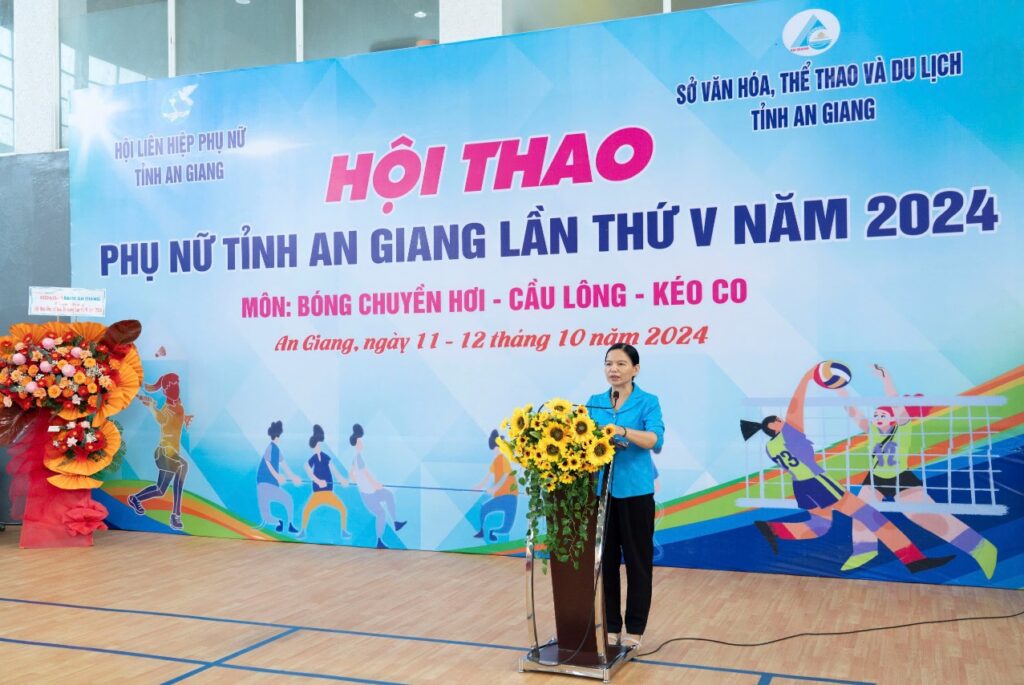 Khai mạc Hội thao Phụ nữ tỉnh An Giang lần thứ V năm 2024