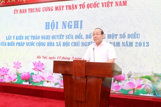 Lan tỏa tinh thần tham gia sửa đổi Hiến pháp tới các hội viên, đoàn viên và tới toàn thể Nhân dân- Ảnh 1.