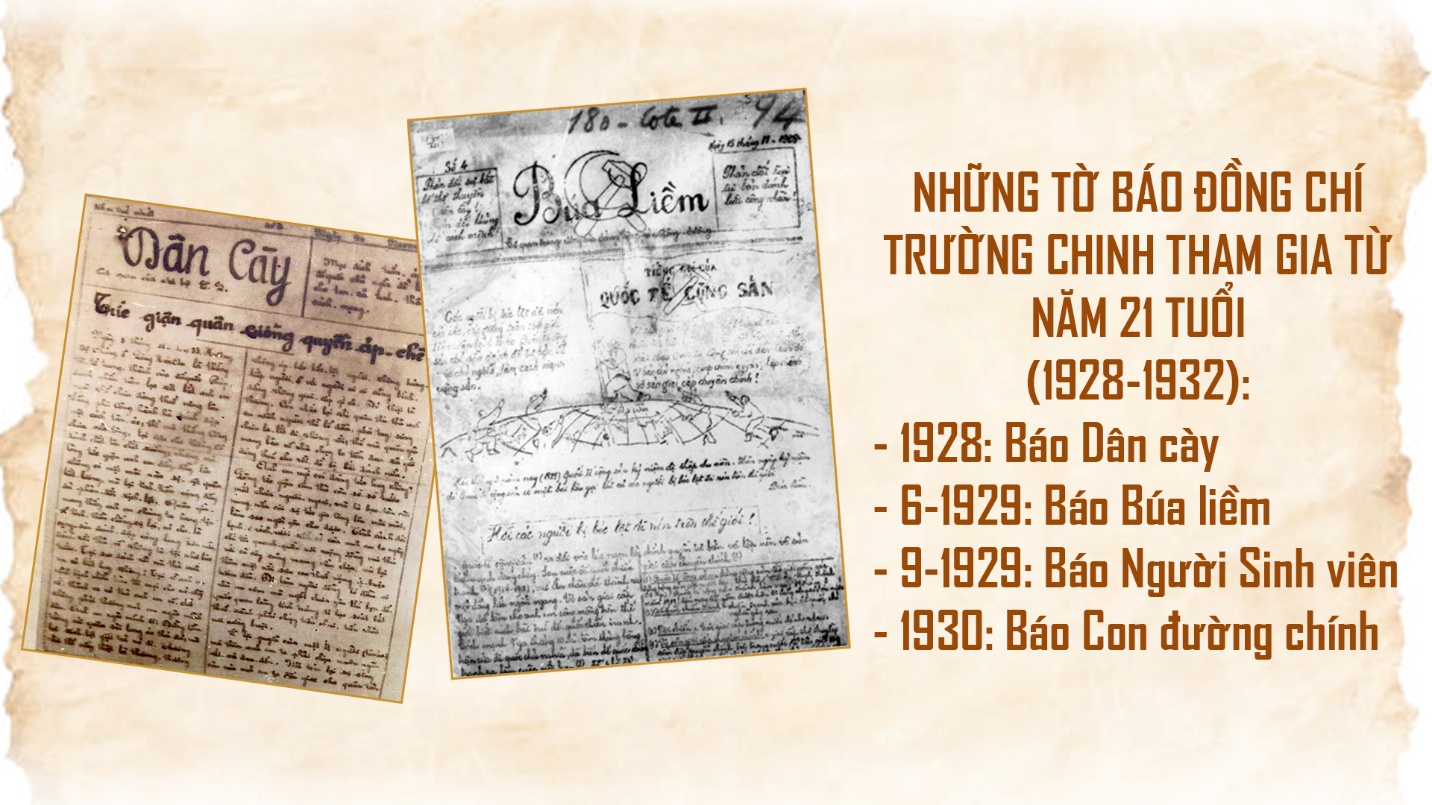 Nhà báo Trường Chinh: Cây cờ đỏ mãi của báo chí cách mạng Việt Nam