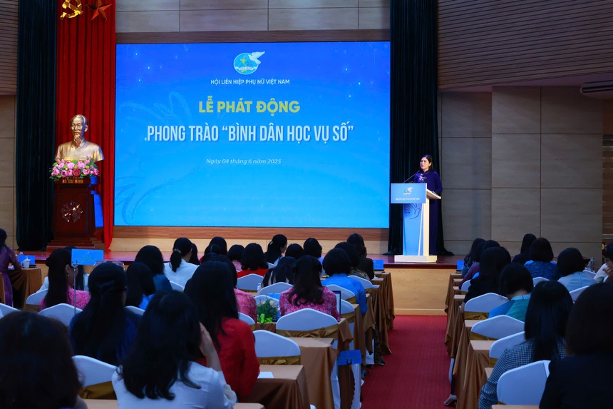 Phát động Phong trào "Bình dân học vụ số" của Hội LHPN Việt Nam- Ảnh 2.
