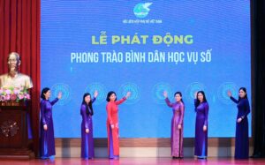 Phát động Phong trào "Bình dân học vụ số" của Hội LHPN Việt Nam