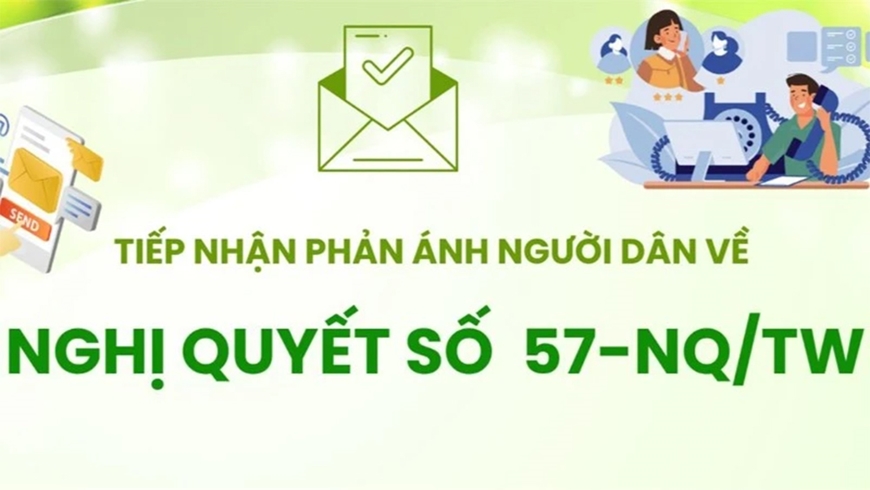 Sẵn sàng tiếp nhận, xử lý phản ánh, kiến nghị, sáng kiến, giải pháp phát triển khoa học, công nghệ, đổi mới sáng tạo và chuyển đổi số quốc gia