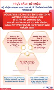 Thống nhất nhận thức thực hành tiết kiệm, chống lãng phí