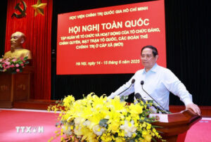 Thủ tướng: Đến ngày 30/6, hệ thống chính trị cấp xã đi vào hoạt động đồng bộ- Ảnh 1.