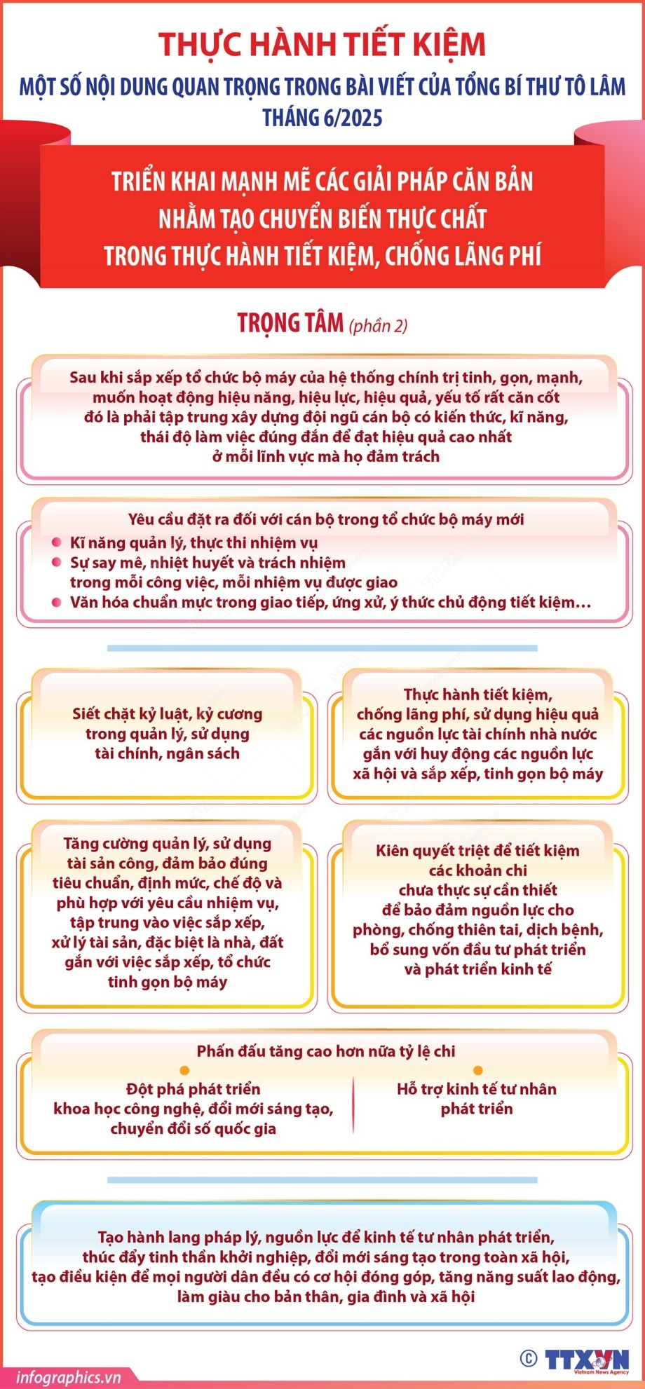 Triển khai mạnh mẽ các giải pháp căn bản trong thực hành tiết kiệm, chống lãng phí (phần 2)