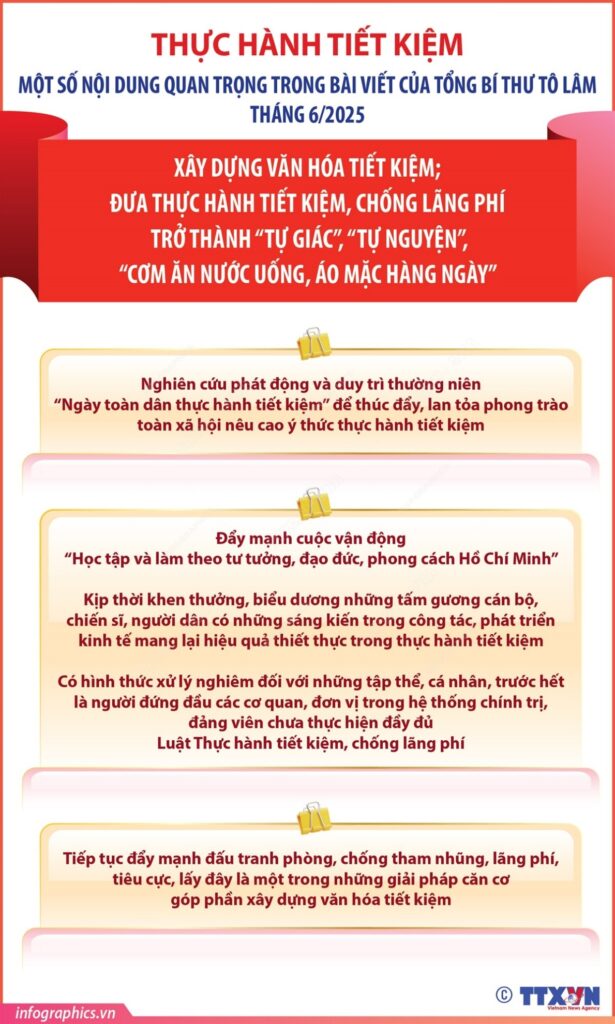 Xây dựng văn hóa tiết kiệm